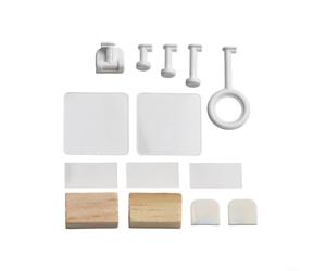 Dolvitrny Kit de rotation automatique avec 5 têtes de pression, appareil intelligent pour interrupteurs à bascule et à pagaie, outil de clic à bouton personnalisable