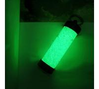 Dolvitrny Lampe fluorescente pour plongée sous-marine - Lumière clignotante haute visibilité pour plongée de nuit, signal sous-marin en alliage d'aluminium, pour feu de sécurité montable BCD (noir)