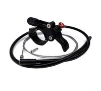 Dolvitrny Levier de verrouillage à distance de fourche de vélo pour SR Raidon XCM, kit de câble de commande de fourche avant de suspension pour guidon de 22,2 mm VTT (A)