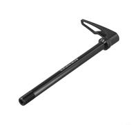 Dolvitrny Levier d'essieu traversant de vélo, 100/142/148 x 12 mm Boost Standard, broche à dégagement rapide en alliage d'aluminium pour BMC Cube pour VTT S-works vélo de route, finition noire (142 x