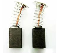 Dolvitrny Lot de 2 balais de charbon de rechange pour DW705 DW708 DW715, 145323-06/03/02, compatibles avec scies à onglets, composants de réparation d'outils électriques