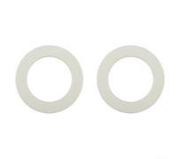 Dolvitrny Lot de 2 joints d'étanchéité en silicone pour double tête de groupe de chaudière, 70 mm de diamètre, de qualité alimentaire, résistant à la chaleur jusqu'à 230 °C, compatible avec Brev