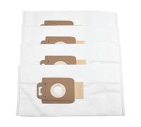Dolvitrny Lot de 4 sacs à poussière et filtre pour aspirateur Nilfisk P10, P12, P20, P40 Power Series, compatibles avec les modèles 107407639 et 128389187
