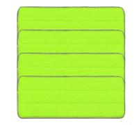 Dolvitrny Lot de 4 serpillères en microfibre réutilisables et lavables pour seau à franges Libman Rinse n Wring, 32,5 x 13 cm, convient pour le bois, T