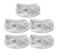 Dolvitrny Lot de 5 chiffons de rechange en microfibre pour nettoyeur vapeur Navaris