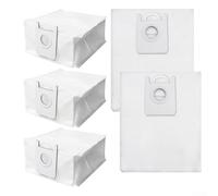 Dolvitrny Lot de 5 sacs d'aspirateur de grande capacité pour EVE Plus, filtre double couche, 40 % d'espace en plus, non tissé