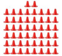 Dolvitrny Lot de 50 dispositifs de contrôle d'entrée en plastique pour ruche | Barrière d'abeille en forme de cône pour la régulation de la circulation des portes de ruche | Non toxique et respectueux