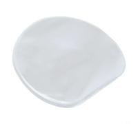 Dolvitrny Lot de 50 films de protection en caoutchouc PVC transparent pour raquette de tennis de table, 16,9 x 16,9 cm