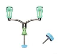 Dolvitrny Moulinet de pêche à double poignée en aluminium CNC de qualité supérieure pour moulinets de moulage série 1000 2000 3000 - Gauche/droite interchangeable, design léger de 32 g (B)