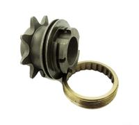 Dolvitrny Moyeu de roulement de roue libre 9T à vitesse unique 24 mm ID | Pignon de roue arrière de rechange, pour unité de roue libre, moyeu de roulement de roue libre 9T, diamètre intérieur 24 mm