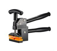 Dolvitrny Pince à carrelage robuste avec prise en main ergonomique, outil manuel pour couper le verre et le fendage du marbre, pince à carrelage réglable (orange)