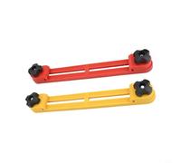 Dolvitrny Pince de positionnement réglable pour scie circulaire - Guide de base pour le travail du bois - Boucle inversée bidirectionnelle de 10,2 à 15,2 cm - Guide de scie en plastique ABS (A)