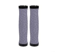 Dolvitrny Poignées orientées sentier avec motif toile d'araignée et TPE absorbant les chocs pour un contrôle constant dans des conditions variables (gris)