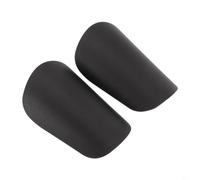 Dolvitrny Protège-tibias de football pour mini et joueurs | Insert épais d'absorption des chocs | PP léger et pour protection des jambes en EVA | Sport flexible (/noir)