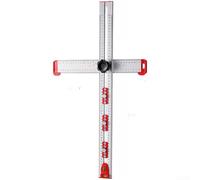 Dolvitrny Règle perforatrice en alliage d'aluminium 35 cm/60 cm