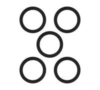 Dolvitrny Rondelle de pédalier en alliage d'aluminium pour pédalier de vélo - Entretoise creuse de vilebrequin externe de 32 mm pour rondelle de plateau compatible avec montagne (32 x 24 x 2 mm)