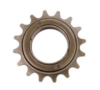 Dolvitrny Roue libre 16T à vitesse unique pour vélo de course, vélo de course à pignon fixe et vélo de piste - Acier pour pignon denté compatible avec les cadres mono-vitesse et fixie