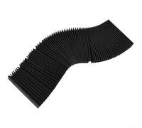Dolvitrny Soufflet flexible bouclier pour machines, pour fraiseuse CNC, housse de protection avec design accordéon résistant à la poussière et à l'huile pour fraisage industriel