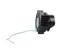 Dolvitrny Souffleur d'air de rechange, moteur sans balais 12 V 6 W DC, noir, ventilateur sans balais DC, pour décorations gonflables en plein air