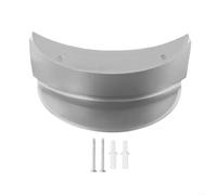 Dolvitrny Support mural de tuyau d'arrosage pour rangement extérieur - Support de tuyau en métal robuste, s'adapte aux tuyaux de 15,2 m, alternative compacte aux enrouleurs de tuyau, cour et extérieur