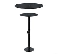 Dolvitrny Support réglable pour pots à cônes hauts, rehausseur de pot en acrylique avec 3 tailles, élévateur conique pour jardins intérieurs et extérieurs, base robuste (long élévateur de plantes)