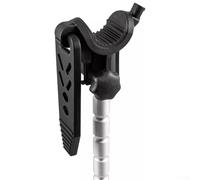 Dolvitrny Support stabilisateur de moteur à la traîne réglable pour Minn Kota - Support en aluminium marin avec pivot à 180° et support d'arbre, compatible avec Terrova