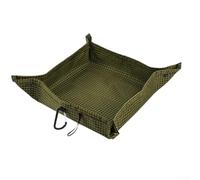 Dolvitrny Tapis de camping léger pour Dyneema, siège pliable et imperméable | Tapis d'extérieur compact, tapis de siège léger, plateau de rangement de randonnée, tapis résistant à l'abrasion