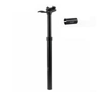 Dolvitrny Tige de selle compte-gouttes de pression d'air pour vélo - Tige de selle télescopique réglable avec absorption des chocs, alliage d'aluminium 31,6 mm pour CNC (28,6 mm)