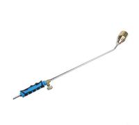 Dolvitrny Torche au propane pour brûler, fondre et rôtir - Désherbeur à flamme robuste avec tête amovible de 76,2 cm, construction en acier résistant à la chaleur (50 (ouverture simple)