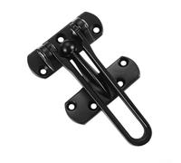 Dolvitrny Verrou de porte à barre oscillante - Loquet de sécurité robuste avec entrebâilleur de porte à sécurité enfant, chaîne de porte en alliage d'aluminium pour l'intimité et la sécurité de la