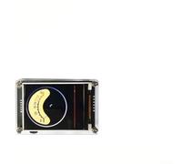 Dolvitrny VU mètre contrôlé par la voix, analyseur de spectre de niveau de musique avec écran LCD HD de 6,1 cm, affichage couleur vraie, visualiseur audio alimenté par USB, gain réglable