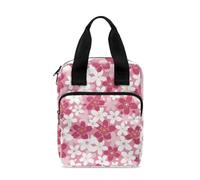 Dolyues Étui de bible avec poche zippée pour homme et femme - Étui de transport portable pour étude de la Bible, sakura