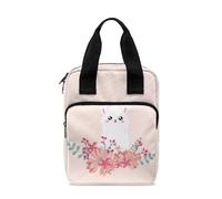 Dolyues Étui de transport portable pour l'étude de la Bible, sac de bible et fourre-tout avec poignée et poche zippée, Alpaga.