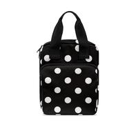 Dolyues Housse de protection de la Bible pour homme et femme avec poche zippée et poignée, Motif pois