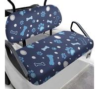 Dolyues Housse de siège de voiturette de golf facile à installer - Couverture extensible en polyester résistant aux intempéries - Lavable en machine