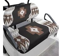 Dolyues Housses de siège de golf tribales du sud-ouest pour voiturette, club, voiture, confort résistant aux intempéries, protection contre la décoloration, housses de siège universelles pour