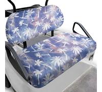Dolyues Housses de siège universelles pour voiturette de golf en forme de palmier - Protection UV - En polyester - Lavable en machine - Pour la plage