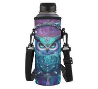 Dolyues Sac isotherme pour bouteille d'eau pour enfants et adultes, Attrape-rêves chouette