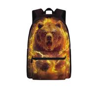 Dolyues Sacs à dos pour garçons de 8 à 10 ans - Léger - Ergonomique - Pour la rentrée scolaire - Pour enfants, ours, Sac à dos daypack