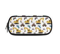 Dolyues Trousse à crayons multifonction de grande capacité avec fermeture éclair et emplacements pour stylos, Voiture, Organiseur de sac