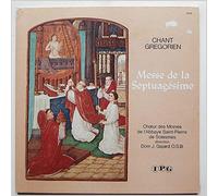 Dom J. Gajard, Choeur Des Moines de L'Abbaye Saint-Pierre de Dolesmes - Chant Gregorien, Messe De La Septuagesime [LP]