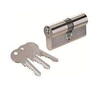 Dom Metalux - Cylindre 2 entrées à panneton spécial METALUX varié Nickelé Modèle 4221 Outi