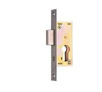 DOM-METALUX DGA15015 Serrure pêne Dormant N14-21 mm CYL METALUX-avec gâche-F114210020