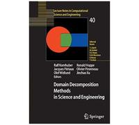 Domain Decomposition Methods In Science And Engineering