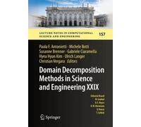 Domain Decomposition Methods in Science and Engineering XXIX