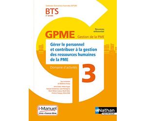 Domaine d'activité 3 - Gérer le personnel et contribuer à la gestion des ressources humaines de la PME - 2e année