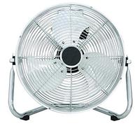 DOMAIR BA45CC - Brasseur d'air - 100 Watts - À poser - 45 cm - 3 vitesses - 3 pales - Inclinable - Avec poignée - Chrome