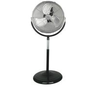 DOMAIR BAP460A - Brasseur d'air orientable - 120 Watts - Sur pied - 45 cm - 3 vitesses - Inclinable - Noir