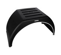 DOMAR Garde-Boue jumelé 14 à 16 Pouces en Plastique pour remorque 915 x 450 mm Passage de Roue Plat comme Protection Anti-Boue Robuste pour Roues jumelées de l'utilitaire