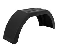 DOMAR Garde-Boue Simple 8 à 10 Pouces en Plastique pour remorque 550 x 160 mm Passage de Roue Plat comme Protection Anti-Boue Robuste et fiable pour véhicule Utilitaire léger